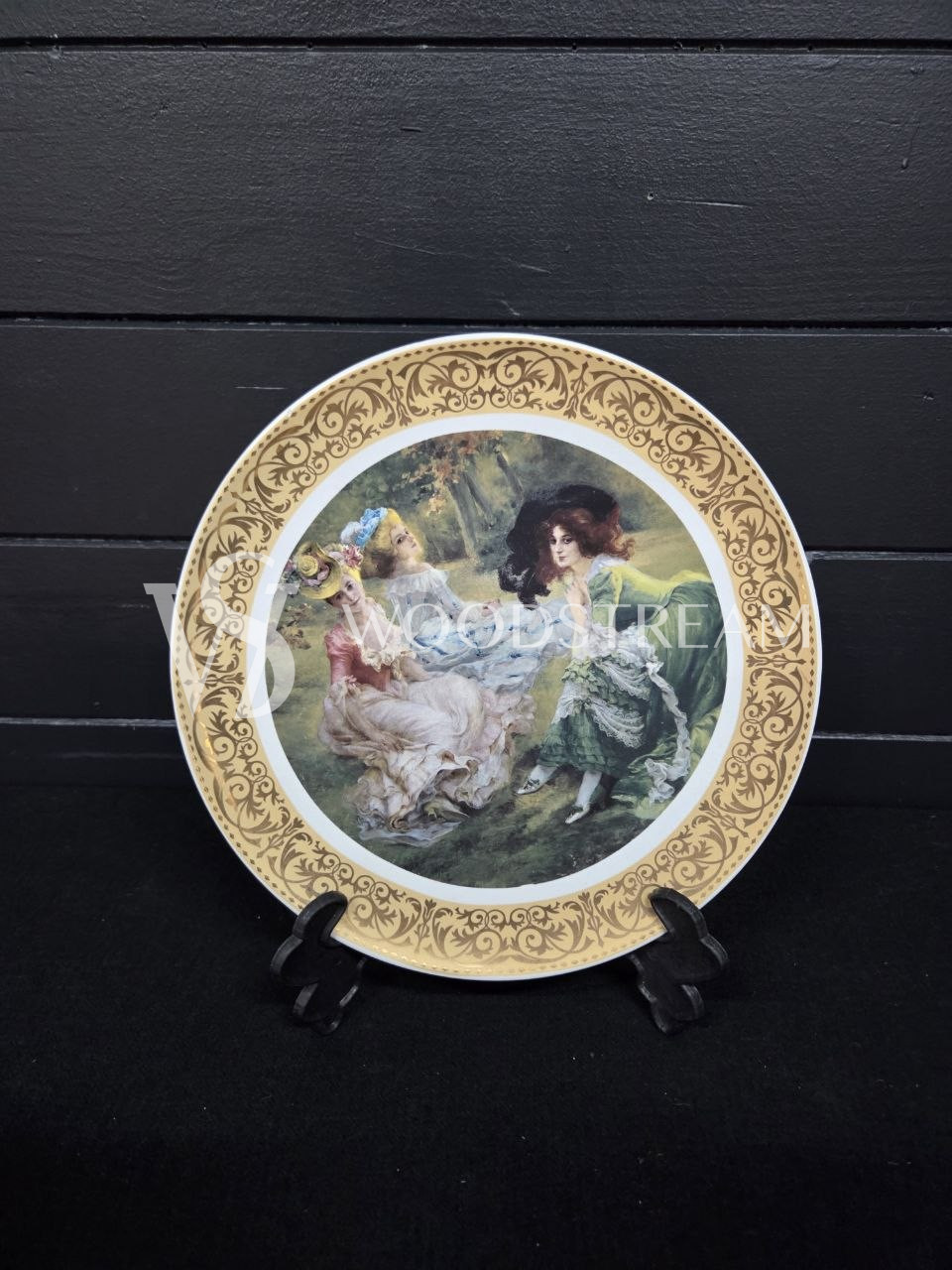 Тарелка декоративная винтажная