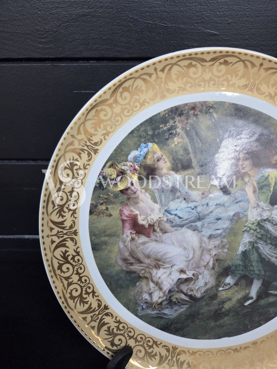 Тарелка декоративная винтажная