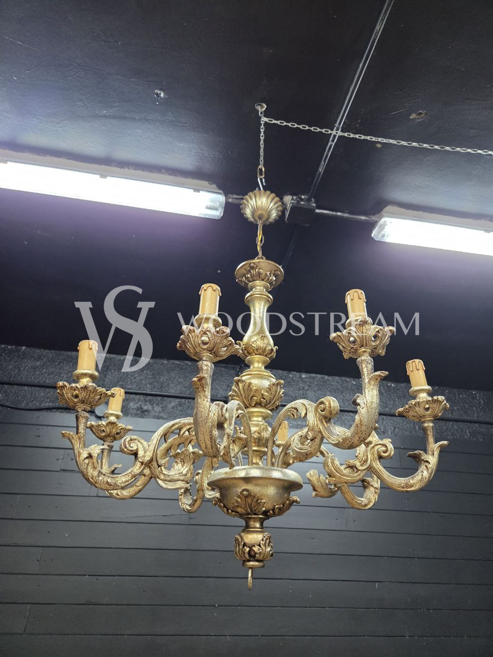 Люстра винтажная