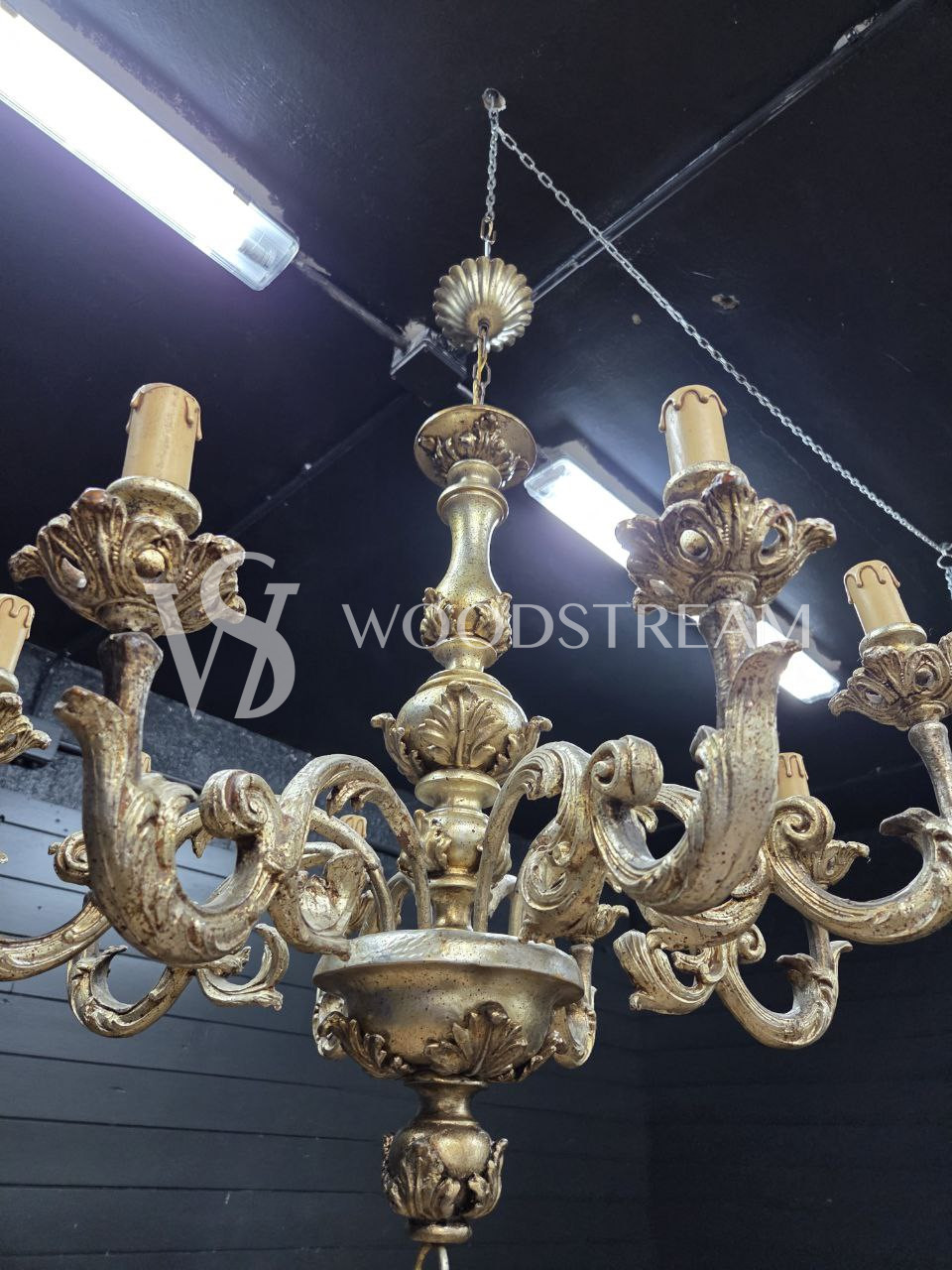 Люстра винтажная