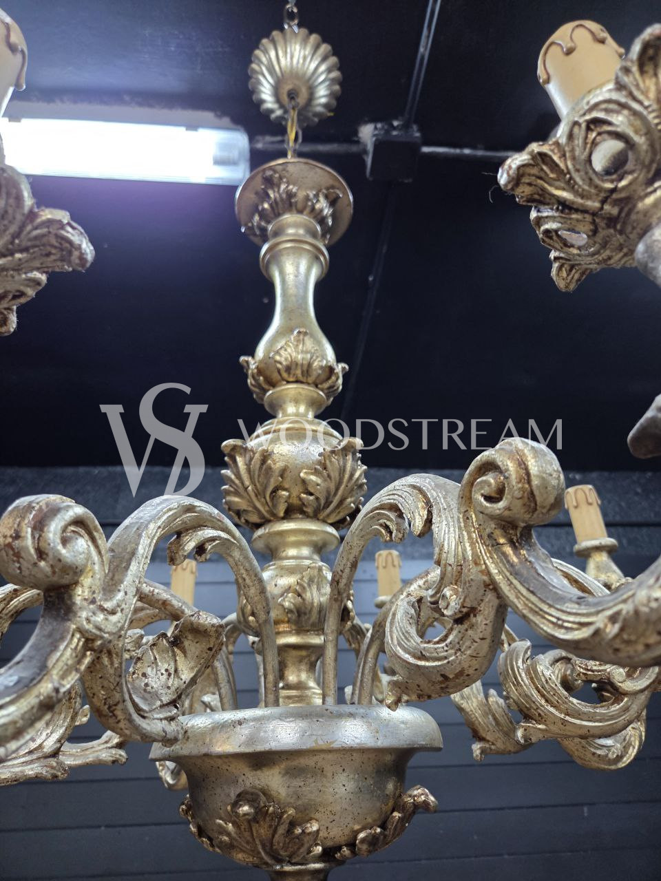 Люстра винтажная