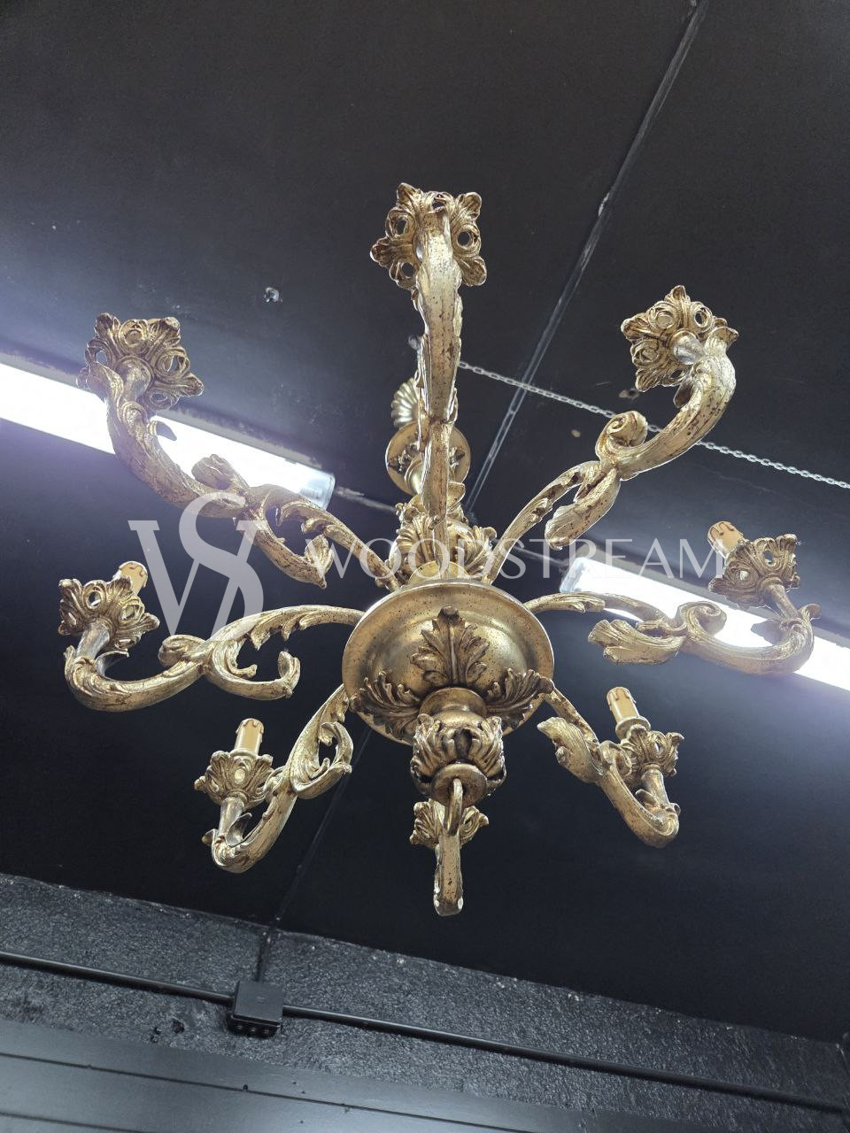 Люстра винтажная