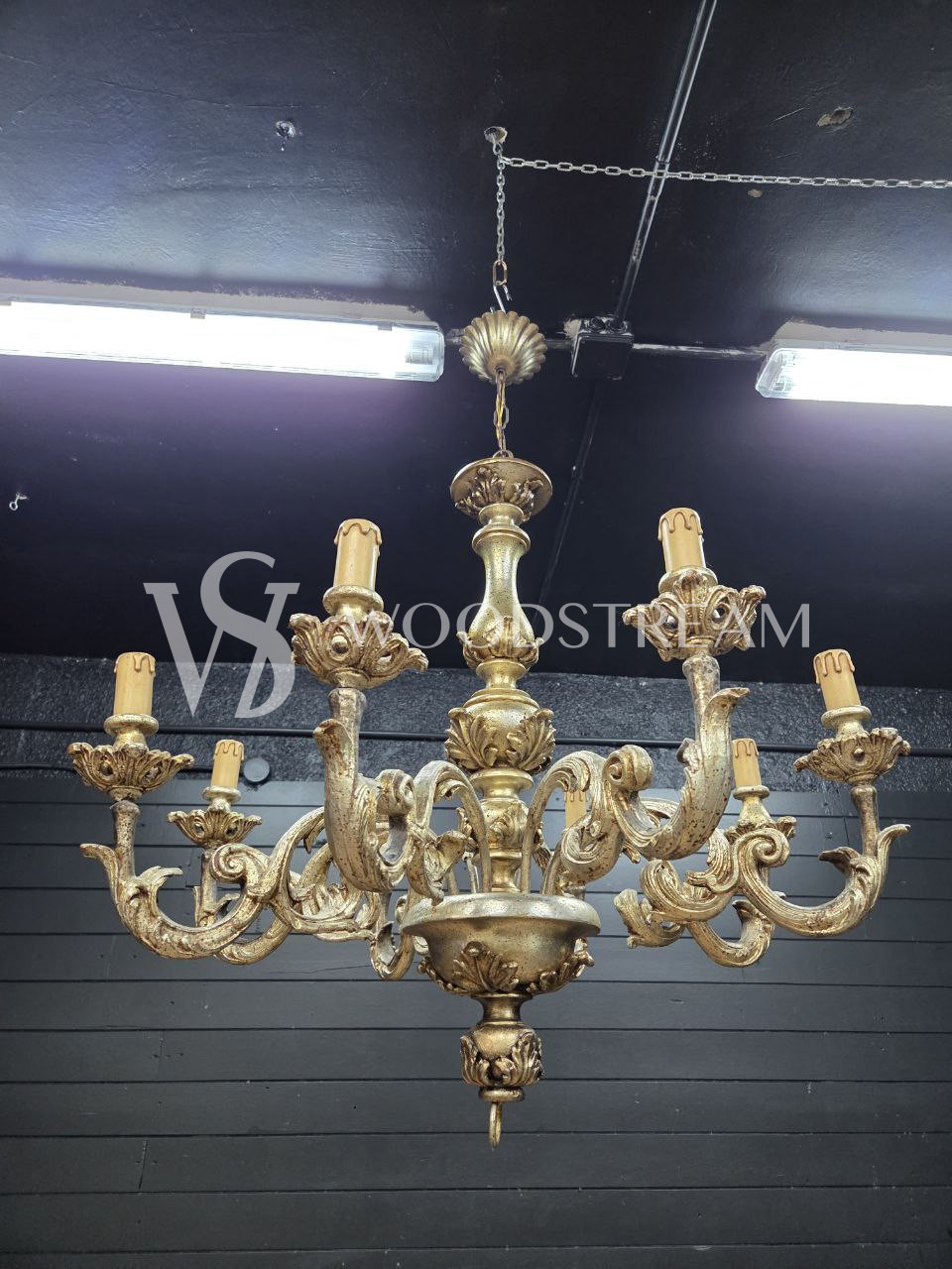 Люстра винтажная
