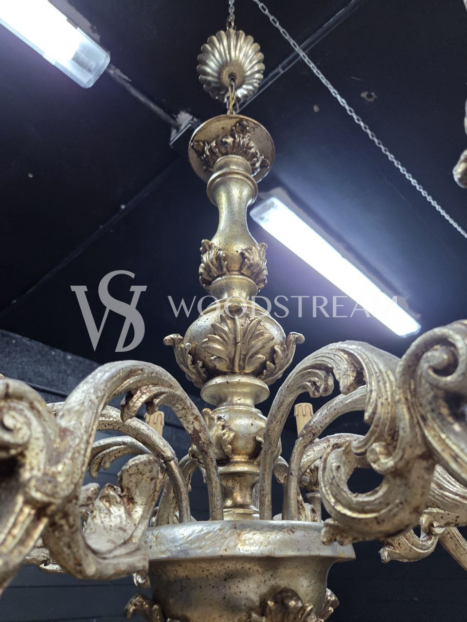 Люстра винтажная