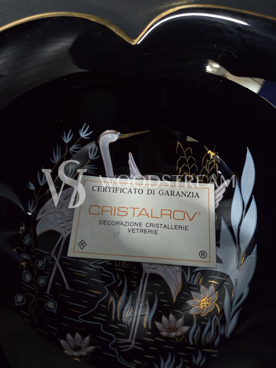 Комплект: Блюдо/Тарелка и блюдце 6 штук в стиле шинуазри