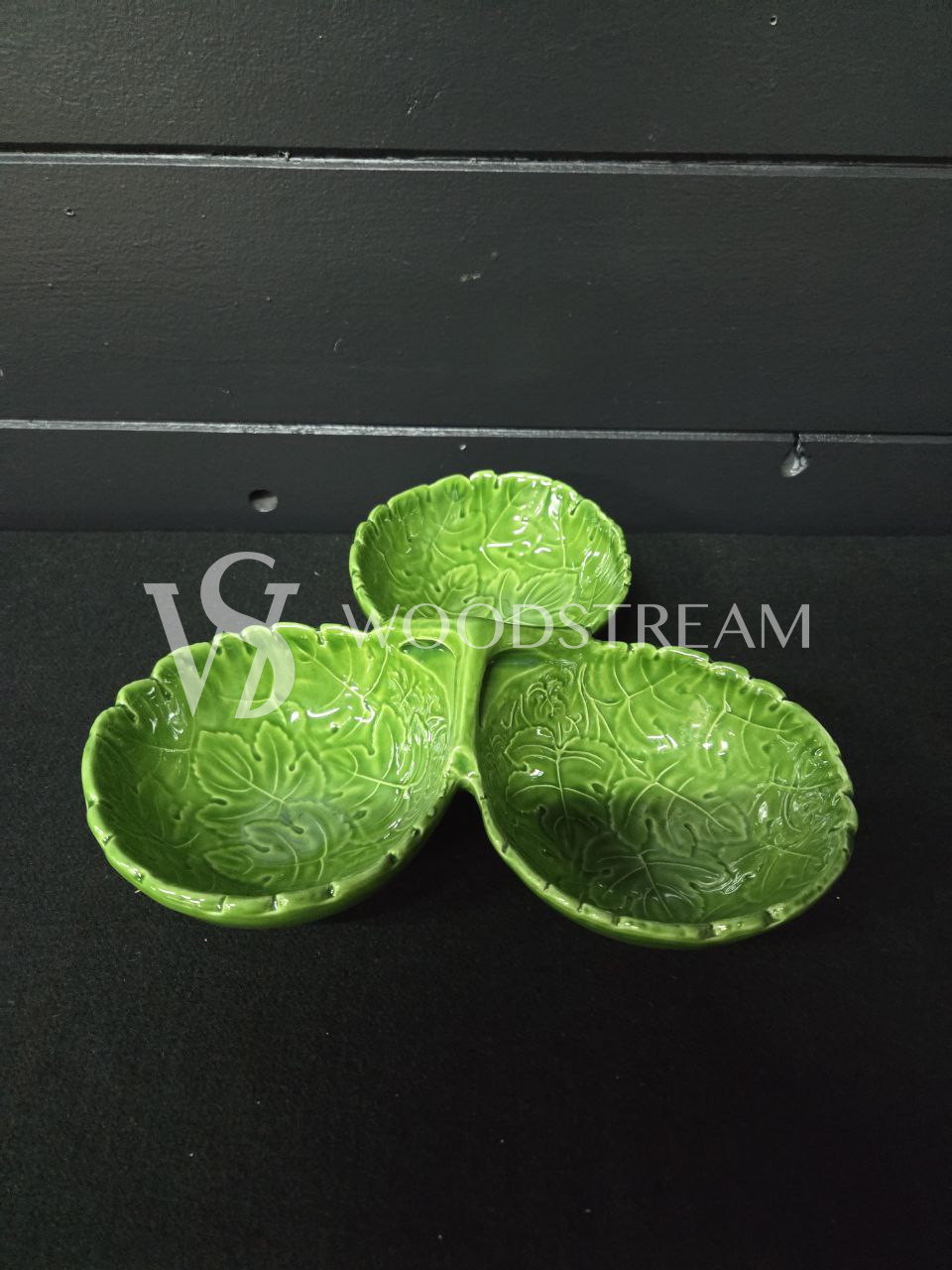 Тарелка/Менажница/Икорница винтажная