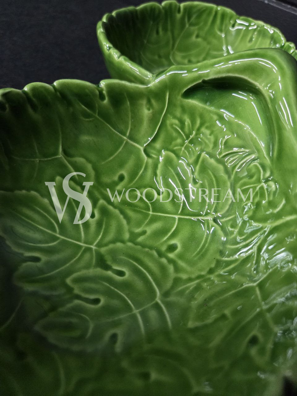 Тарелка/Менажница/Икорница винтажная