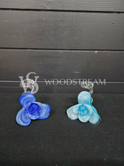 Декоративный элемент/Подсвечник в форме цветка 2 штуки