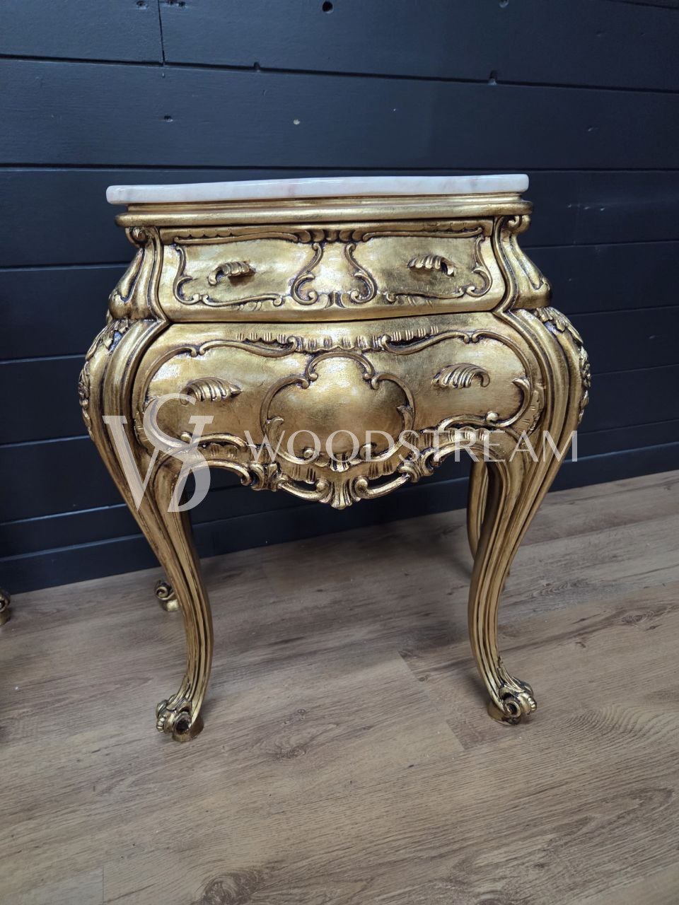 Тумба прикроватная в стиле барокко 2 штуки