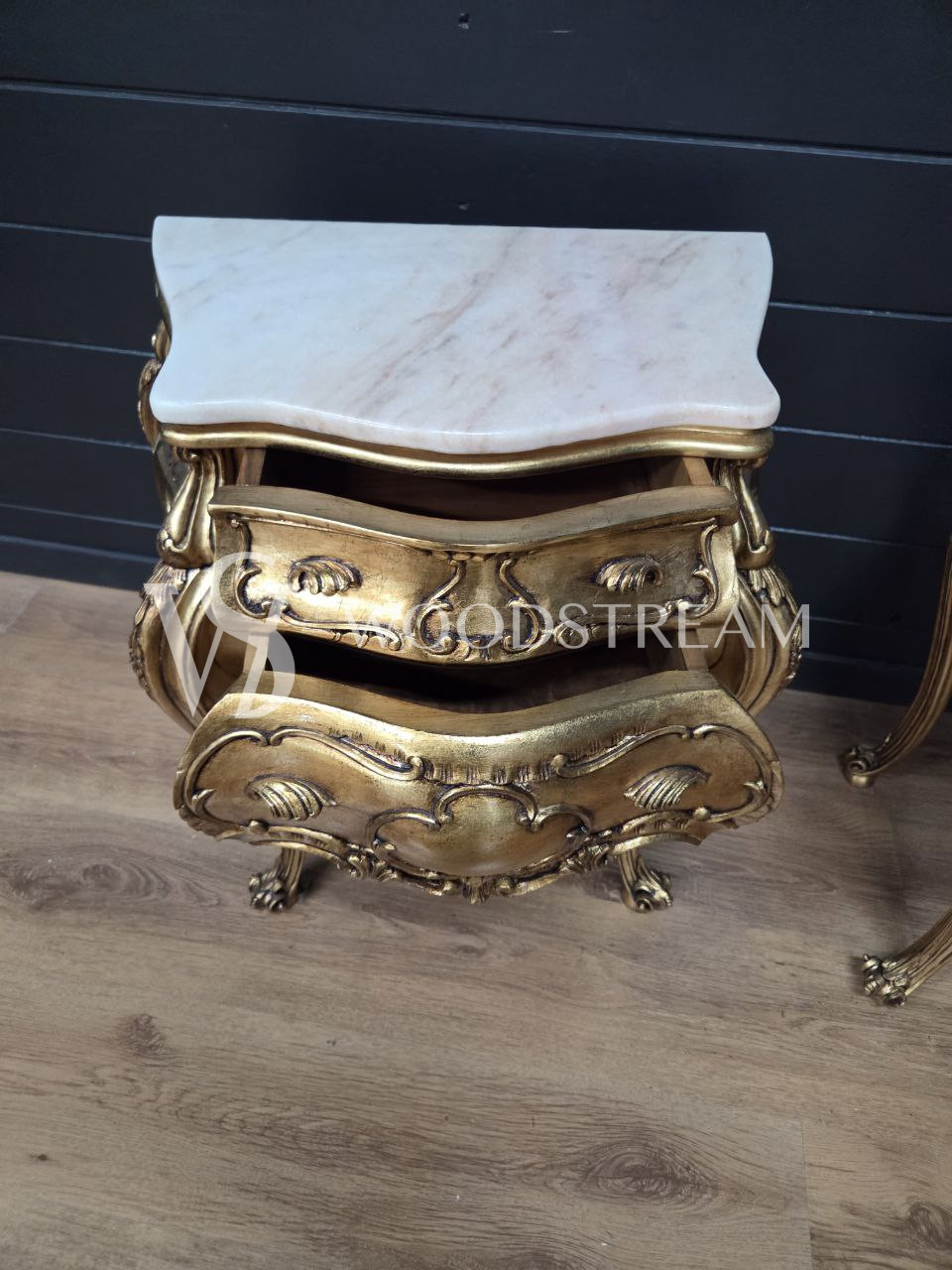 Тумба прикроватная в стиле барокко 2 штуки