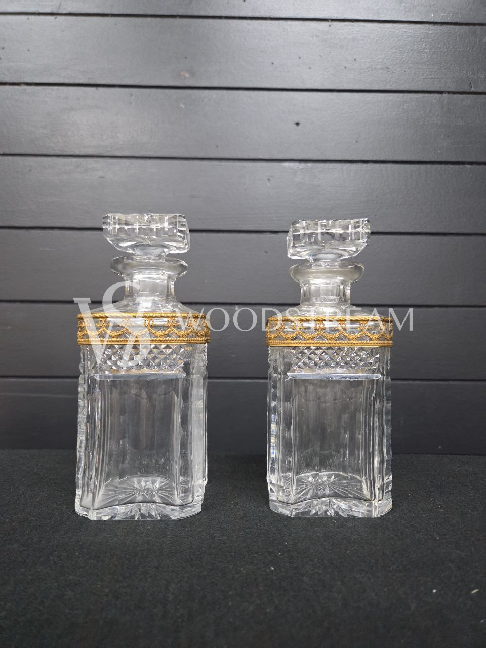 Графин/Декантер/Штоф винтажный 2 штуки