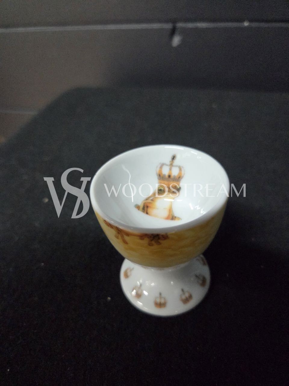 Набор для завтрака: Чайная пара тарелка подставка для яйца в оригинальной упаковке Roberto Cavalli