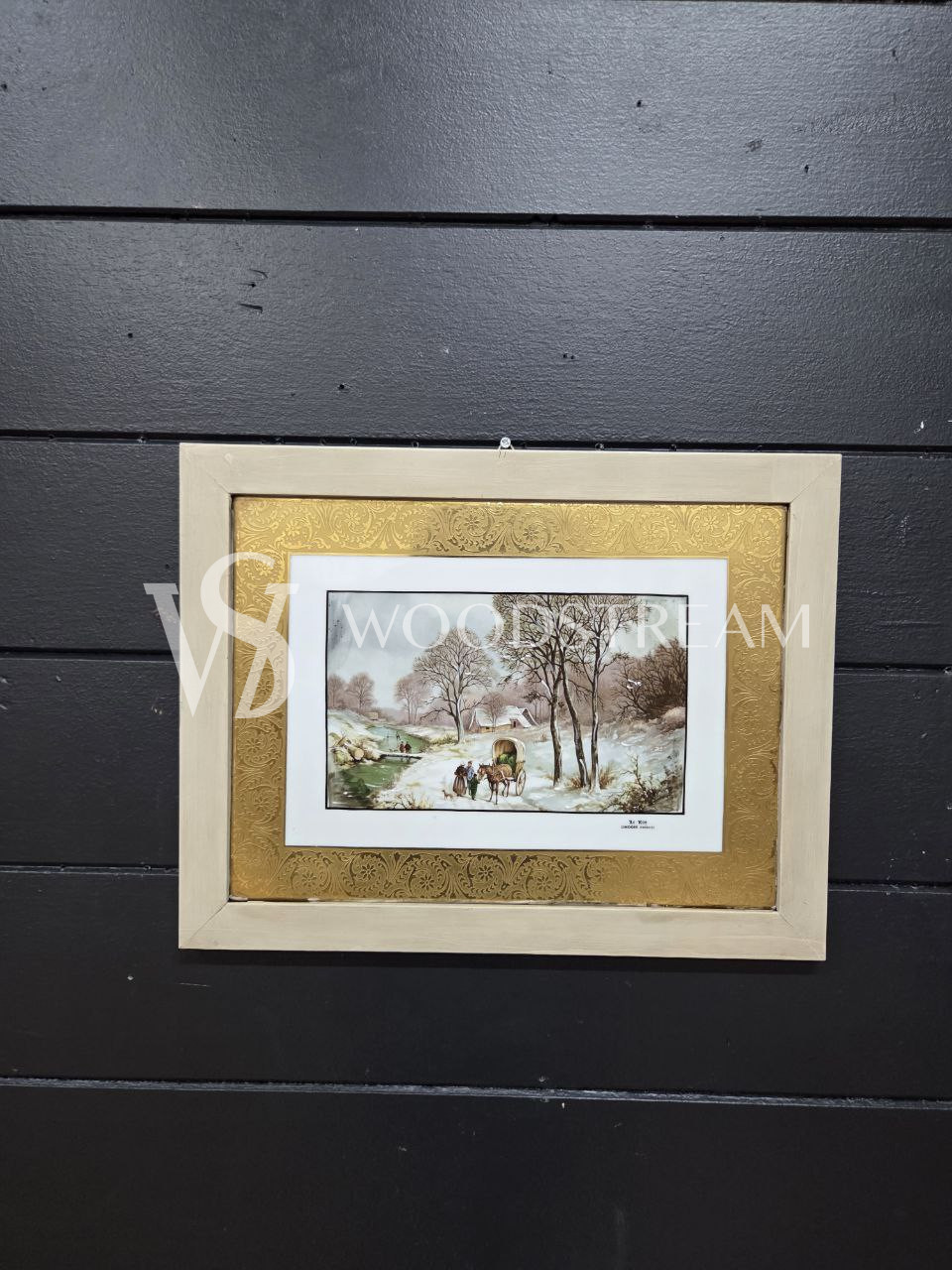 Картина винтажная Пейзаж 2 штуки