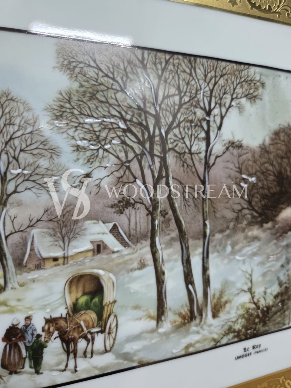 Картина винтажная Пейзаж 2 штуки