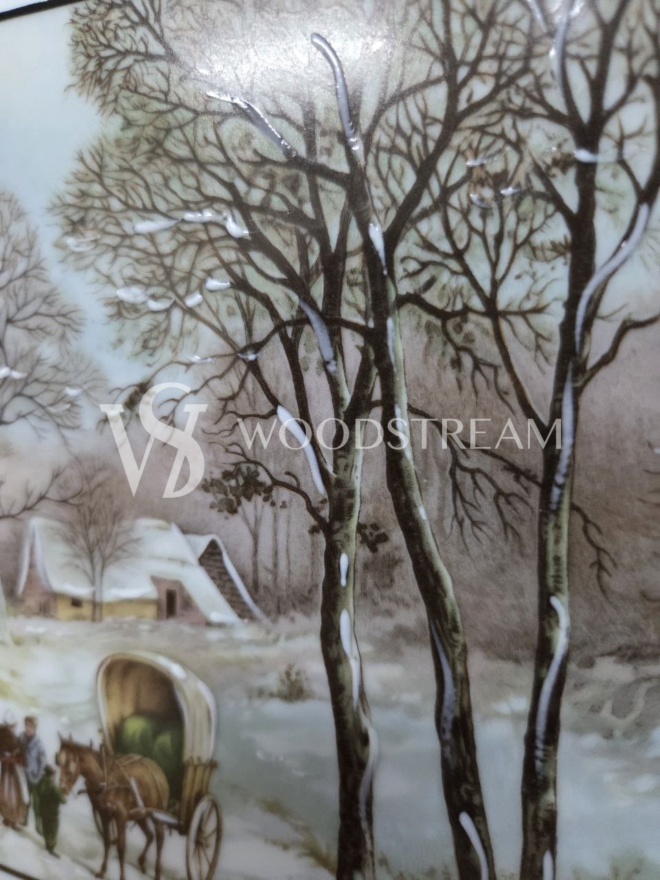 Картина винтажная Пейзаж 2 штуки