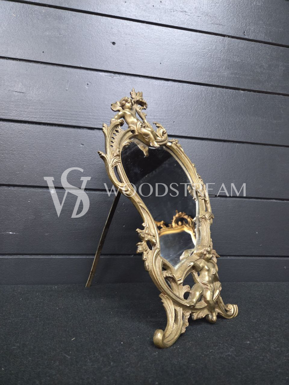 Зеркало настольное будуарное в стиле барокко