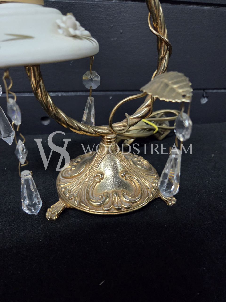 Лампа настольная в форме Подсвечника 2 штуки Каподимонте