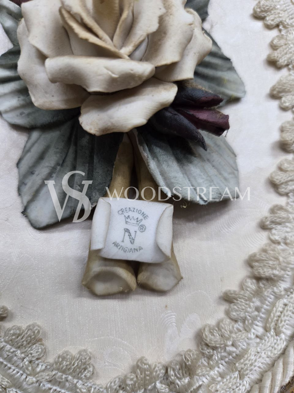 Комплект: Картина/Панно/Барельеф 3 штуки Цветы