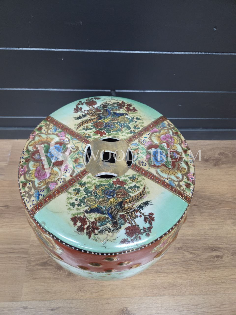 Подставка/Табурет керамический в стие шинуазри