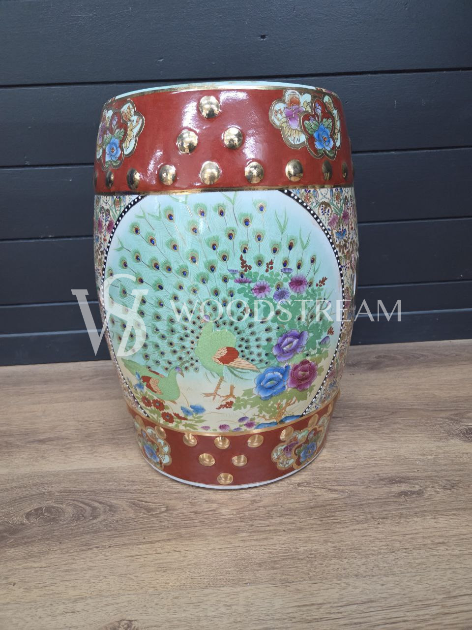 Подставка/Табурет керамический в стие шинуазри