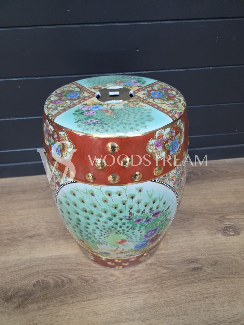 Подставка/Табурет керамический в стие шинуазри