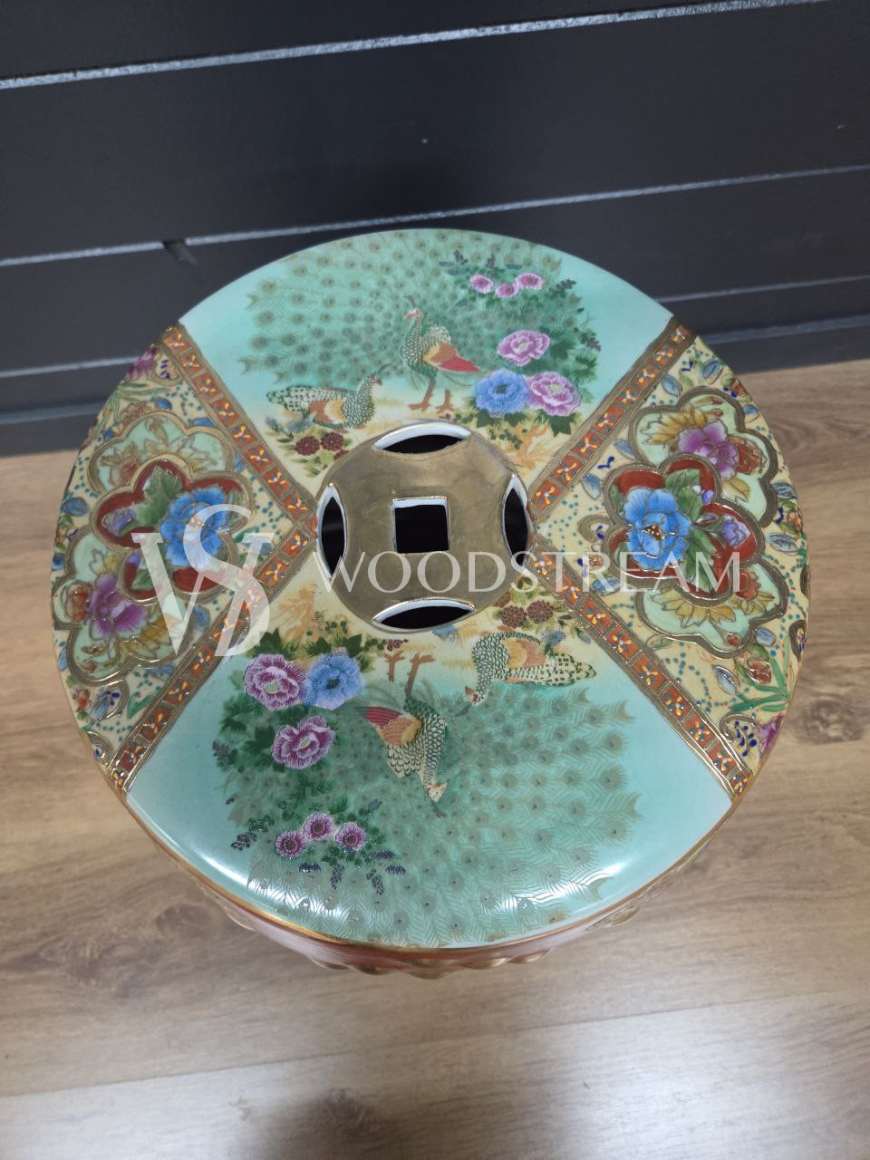 Подставка/Табурет керамический в стие шинуазри