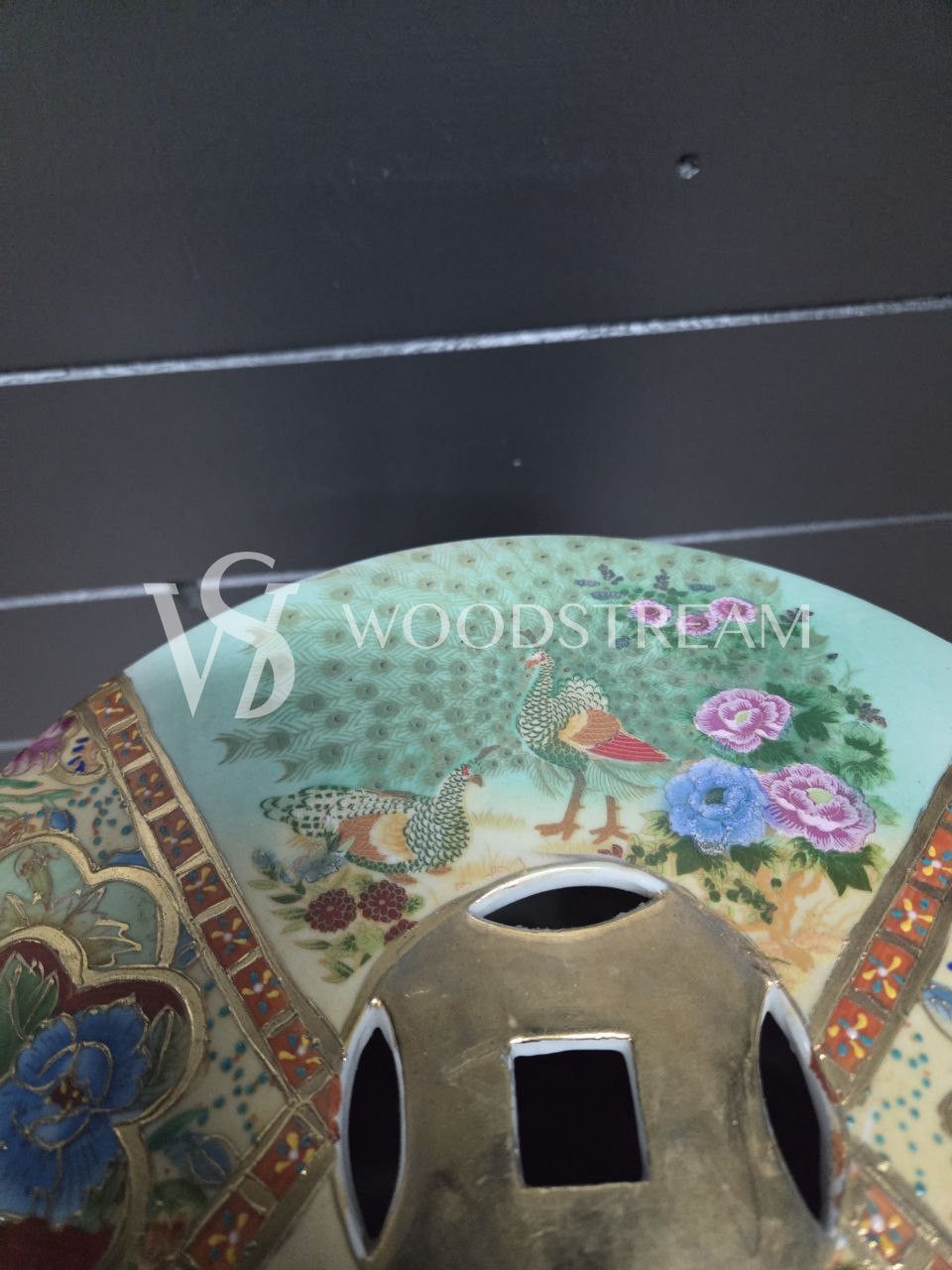 Подставка/Табурет керамический в стие шинуазри