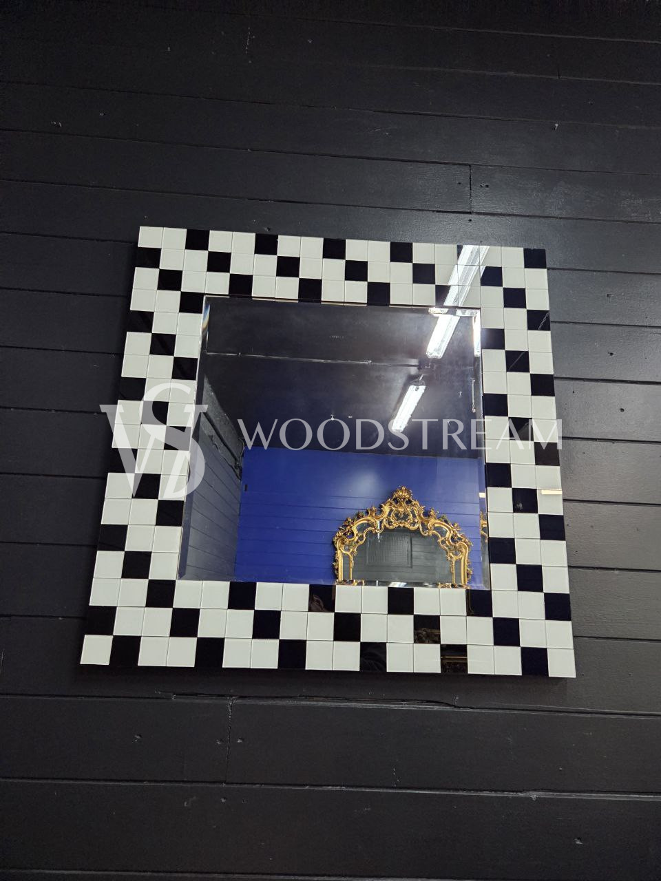 Зеркало настенное в стиле Маккензи Чайлдс