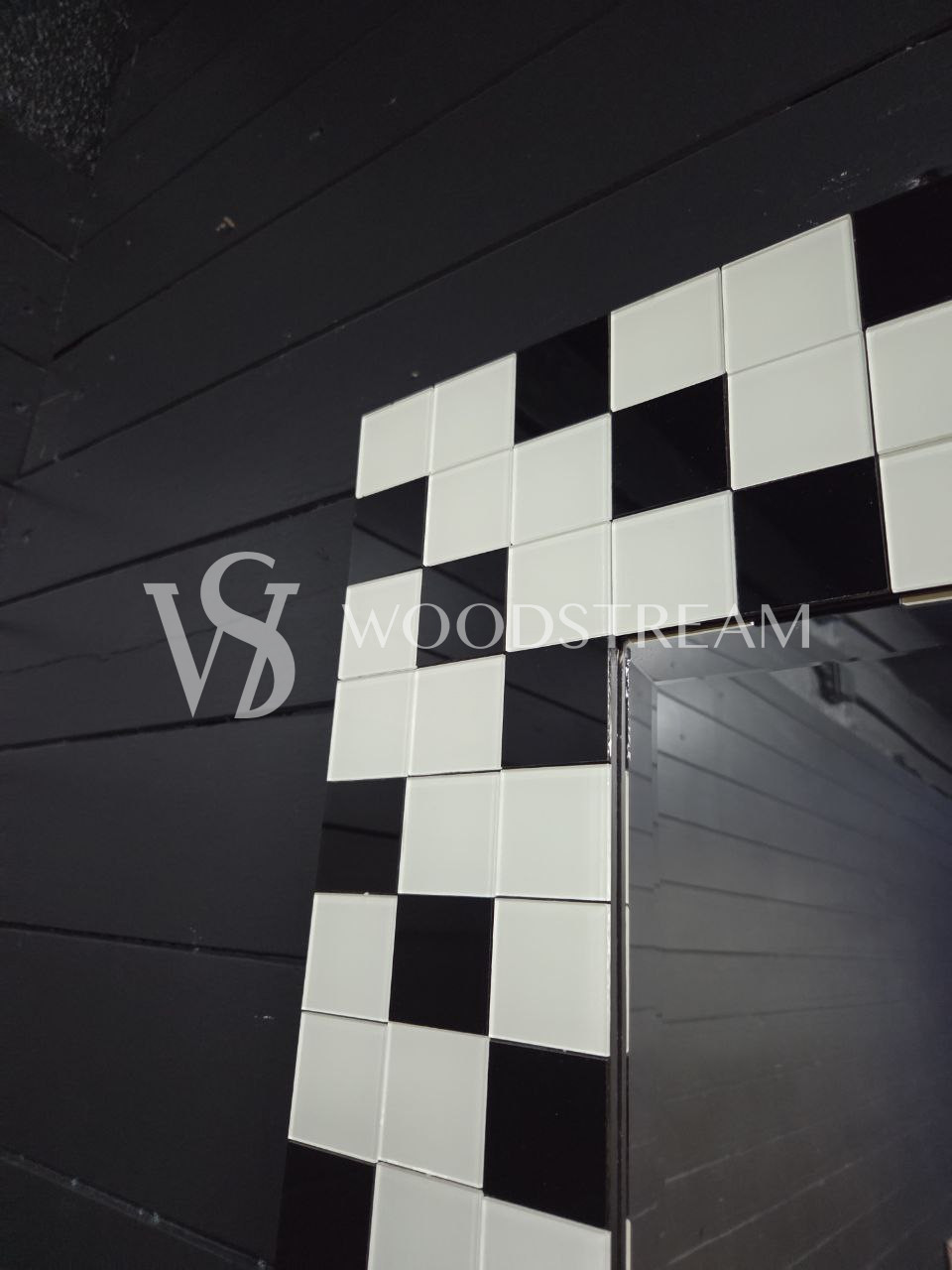 Зеркало настенное в стиле Маккензи Чайлдс