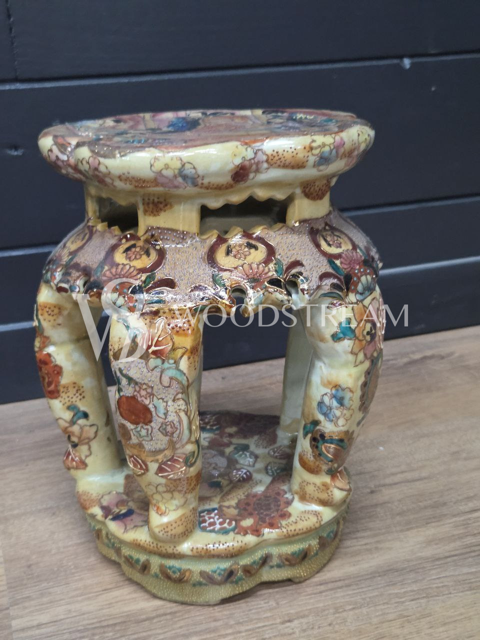 Подставка/Табурет керамический в стие шинуазри