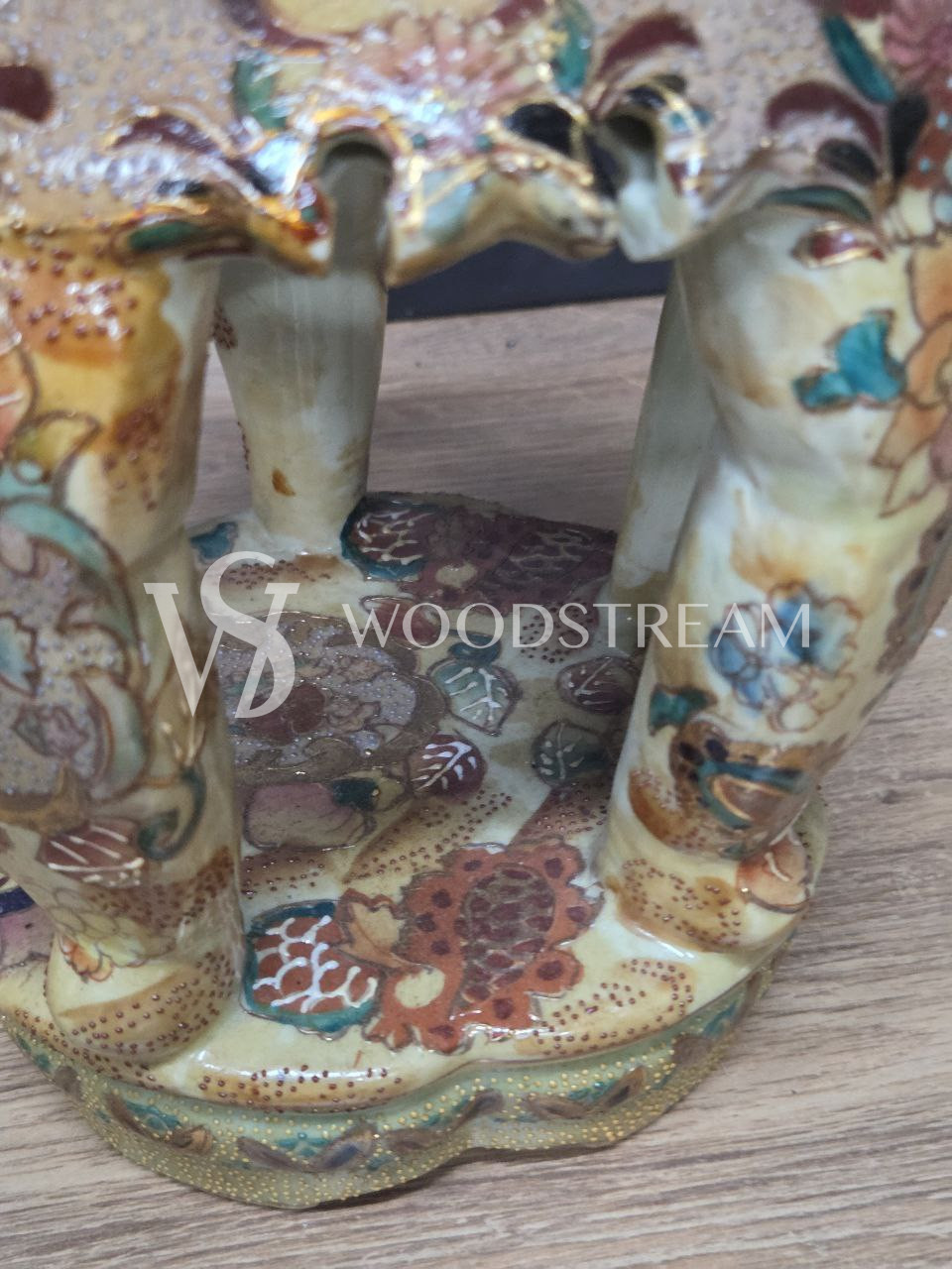 Подставка/Табурет керамический в стие шинуазри