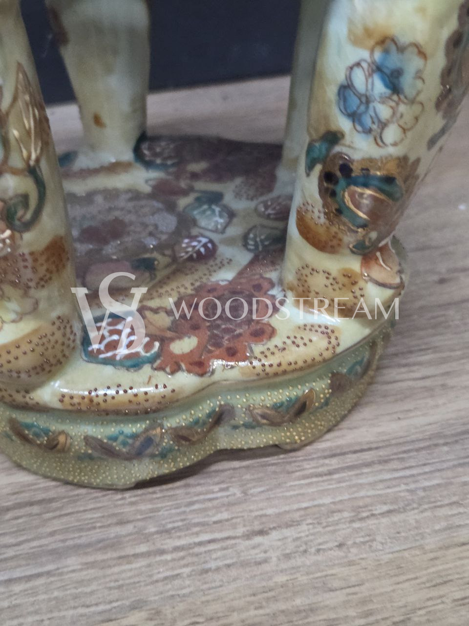 Подставка/Табурет керамический в стие шинуазри