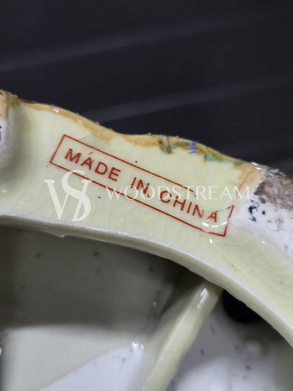 Подставка/Табурет керамический в стие шинуазри