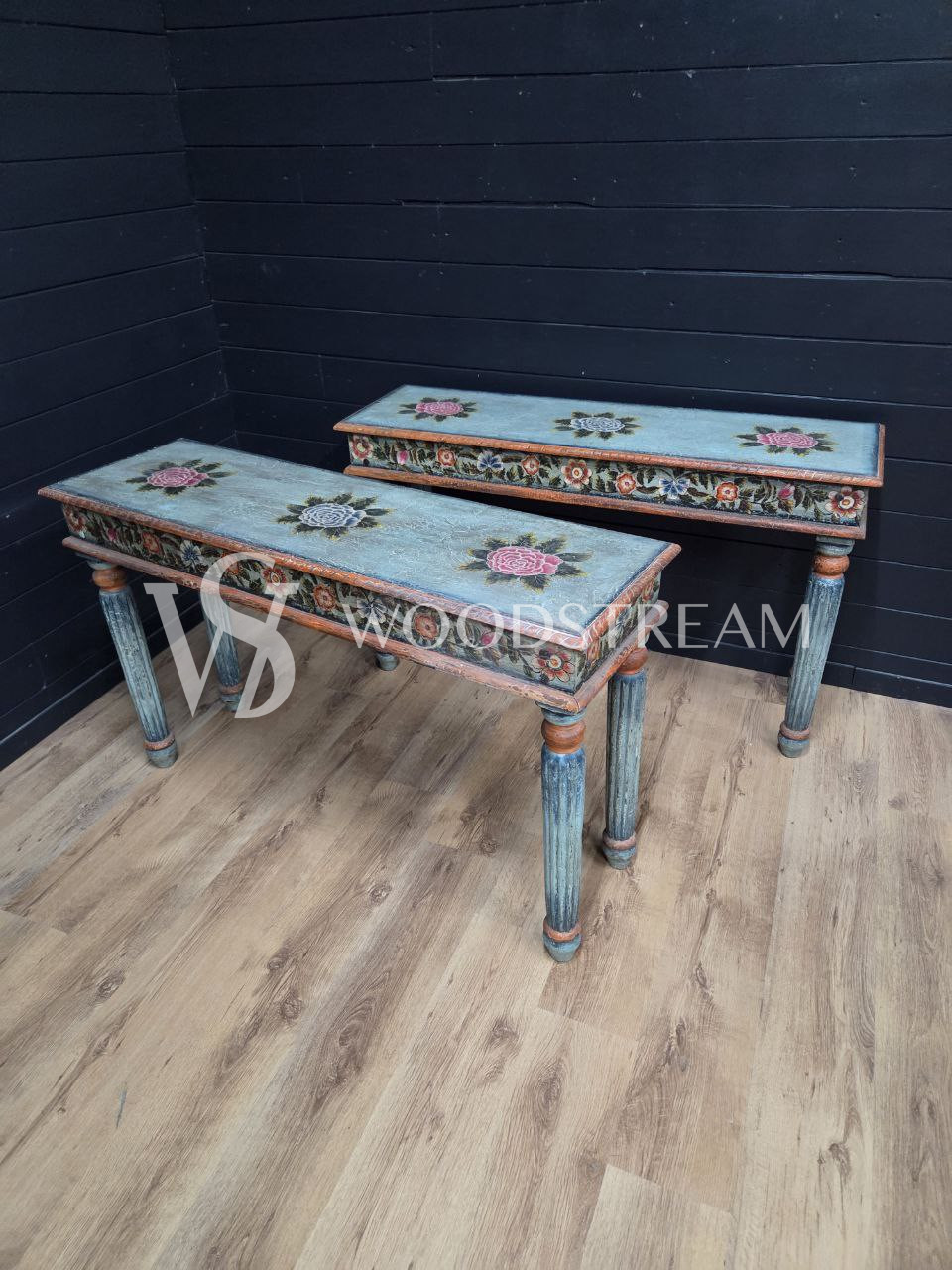 Консоль в стиле венецианского барокко 2 штуки