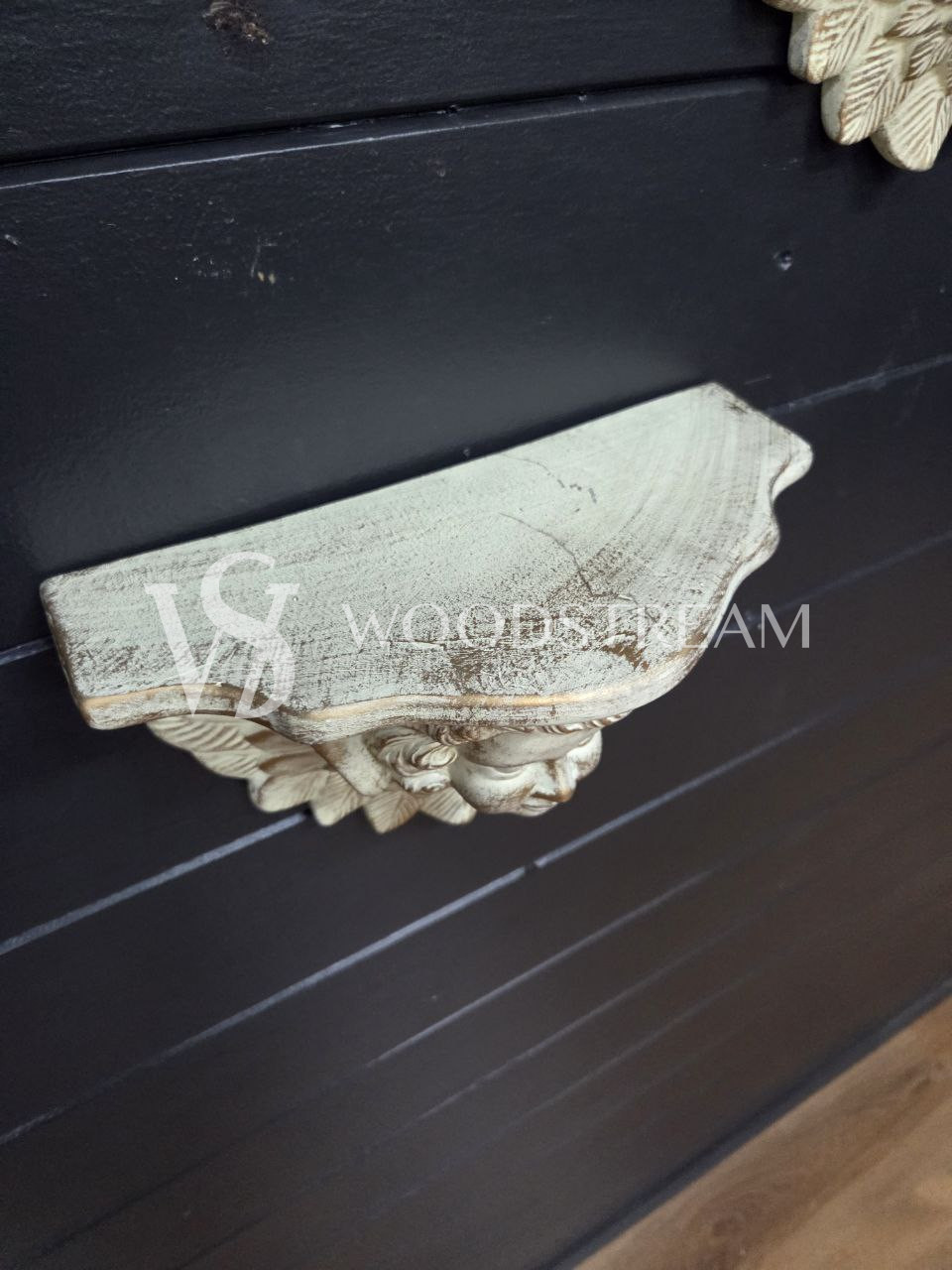 Консоль/Полка с ангелом в стиле венецианского барокко 2 штуки