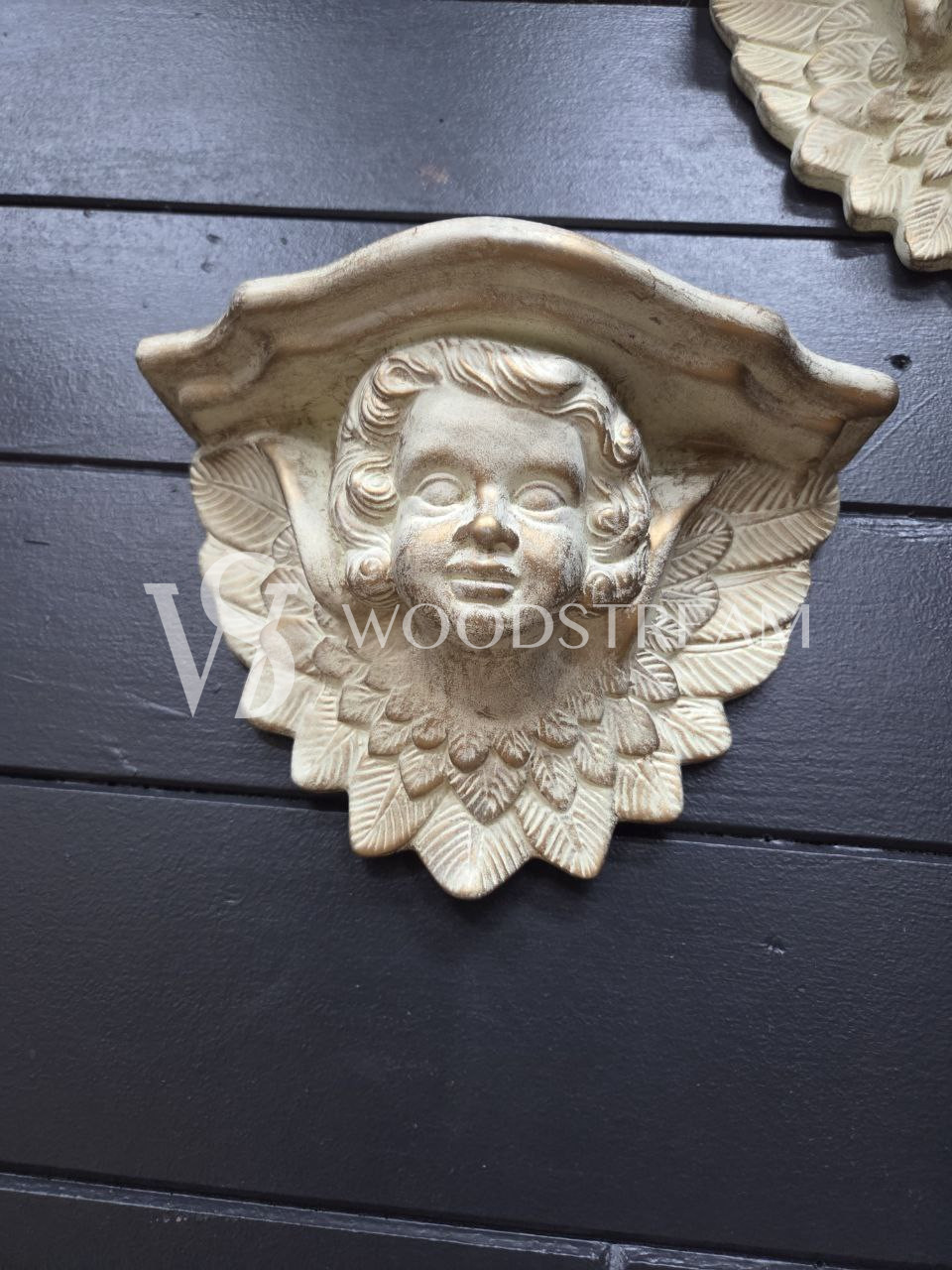 Консоль/Полка с ангелом в стиле венецианского барокко 2 штуки