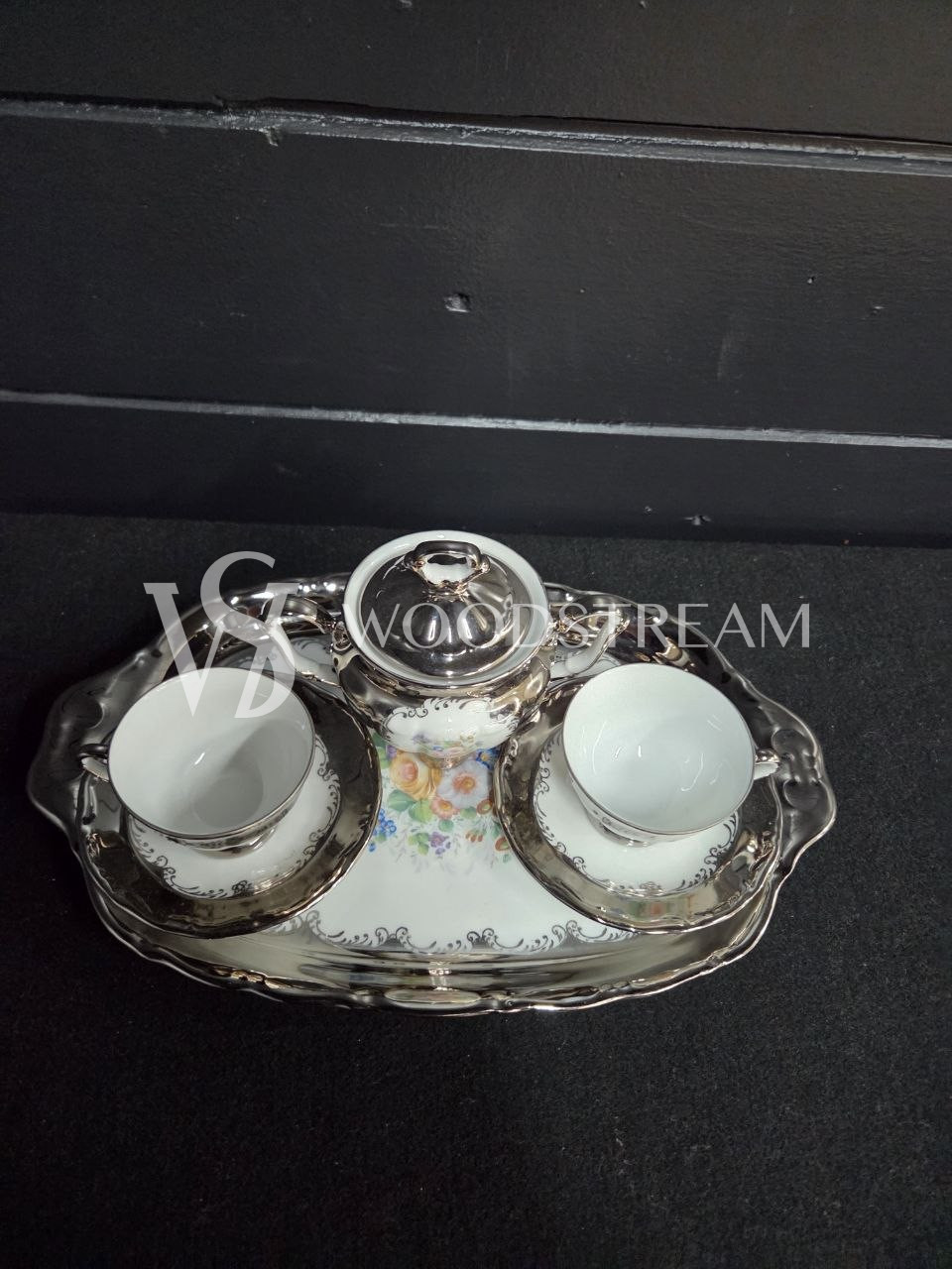 Сервиз чайный/кофейный на 2 персоны на подносе