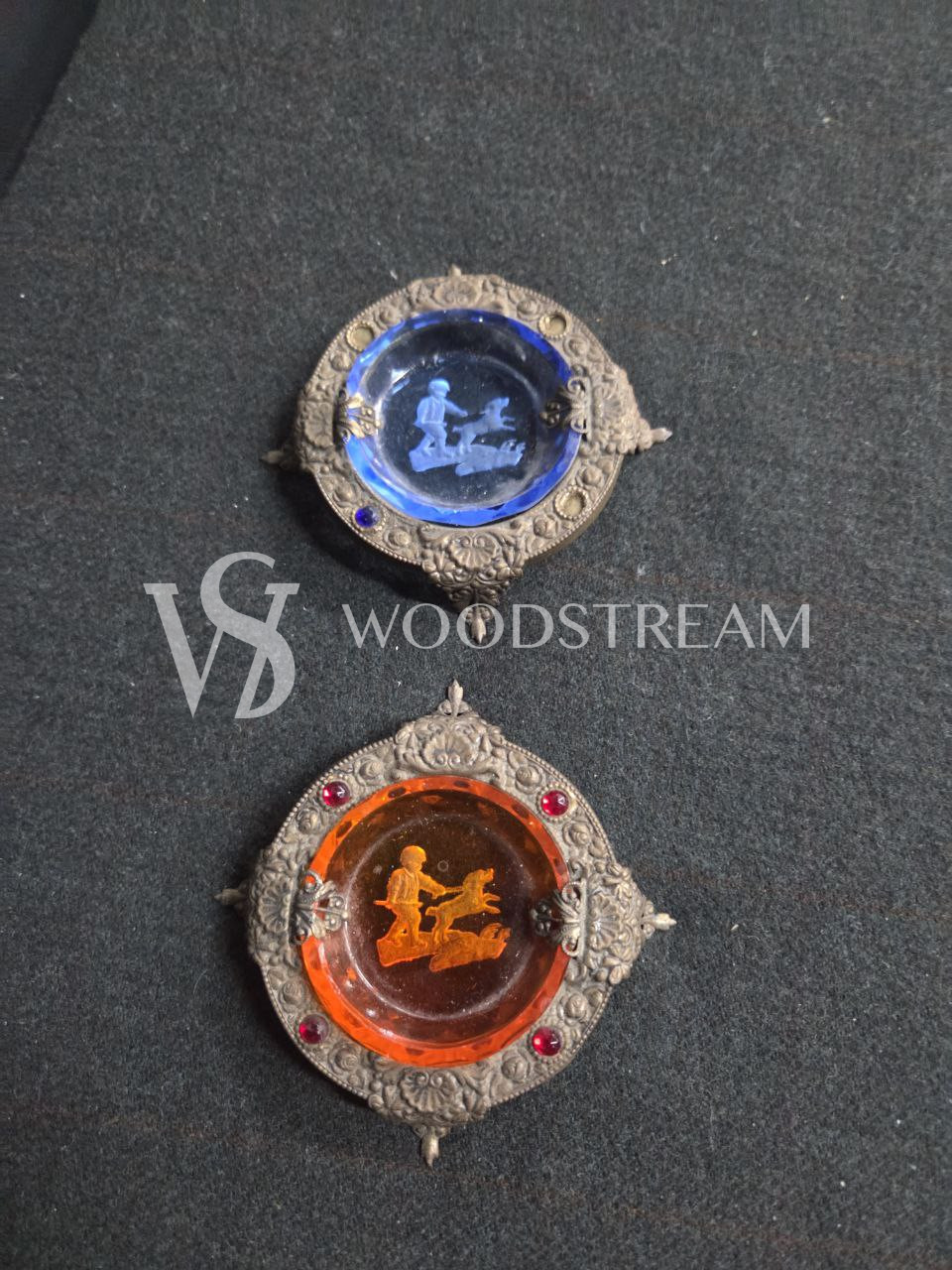 Тарелка/Пепельница/Подставка для украшений 2 штуки