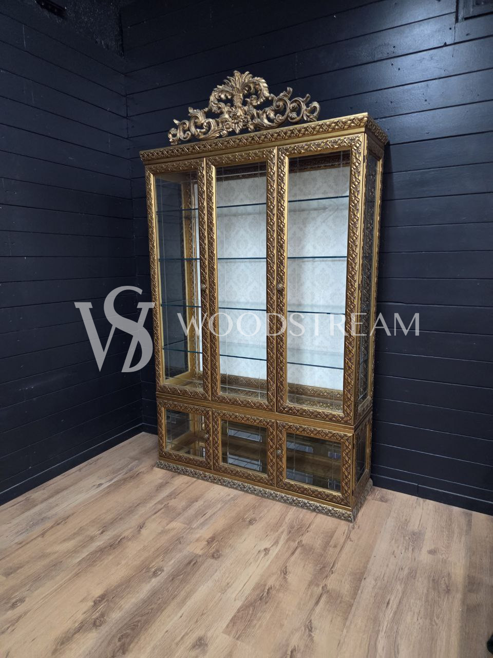 Витрина/Шкаф книжный винтажный