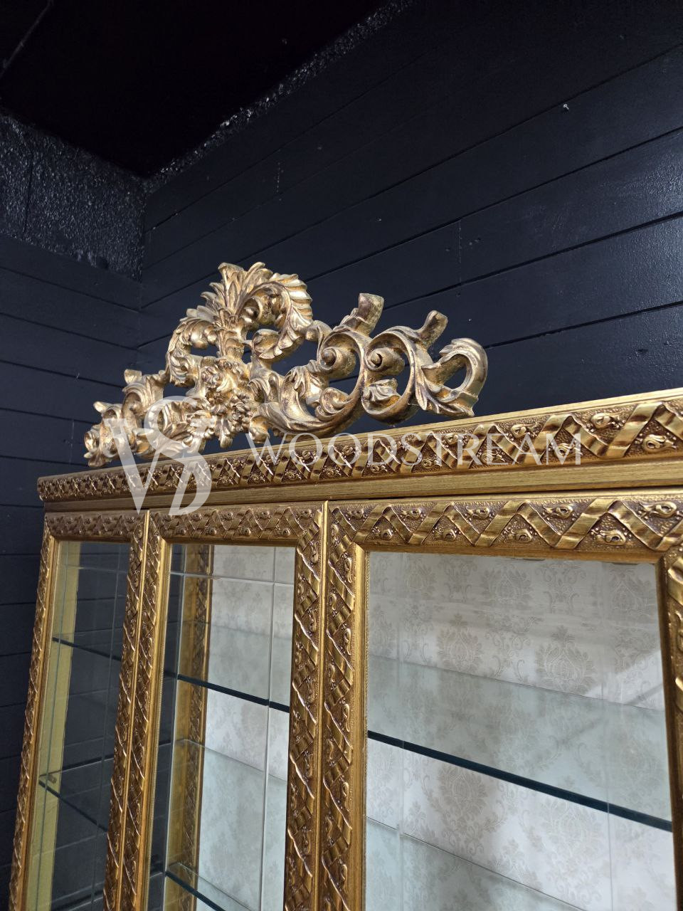 Витрина/Шкаф книжный винтажный