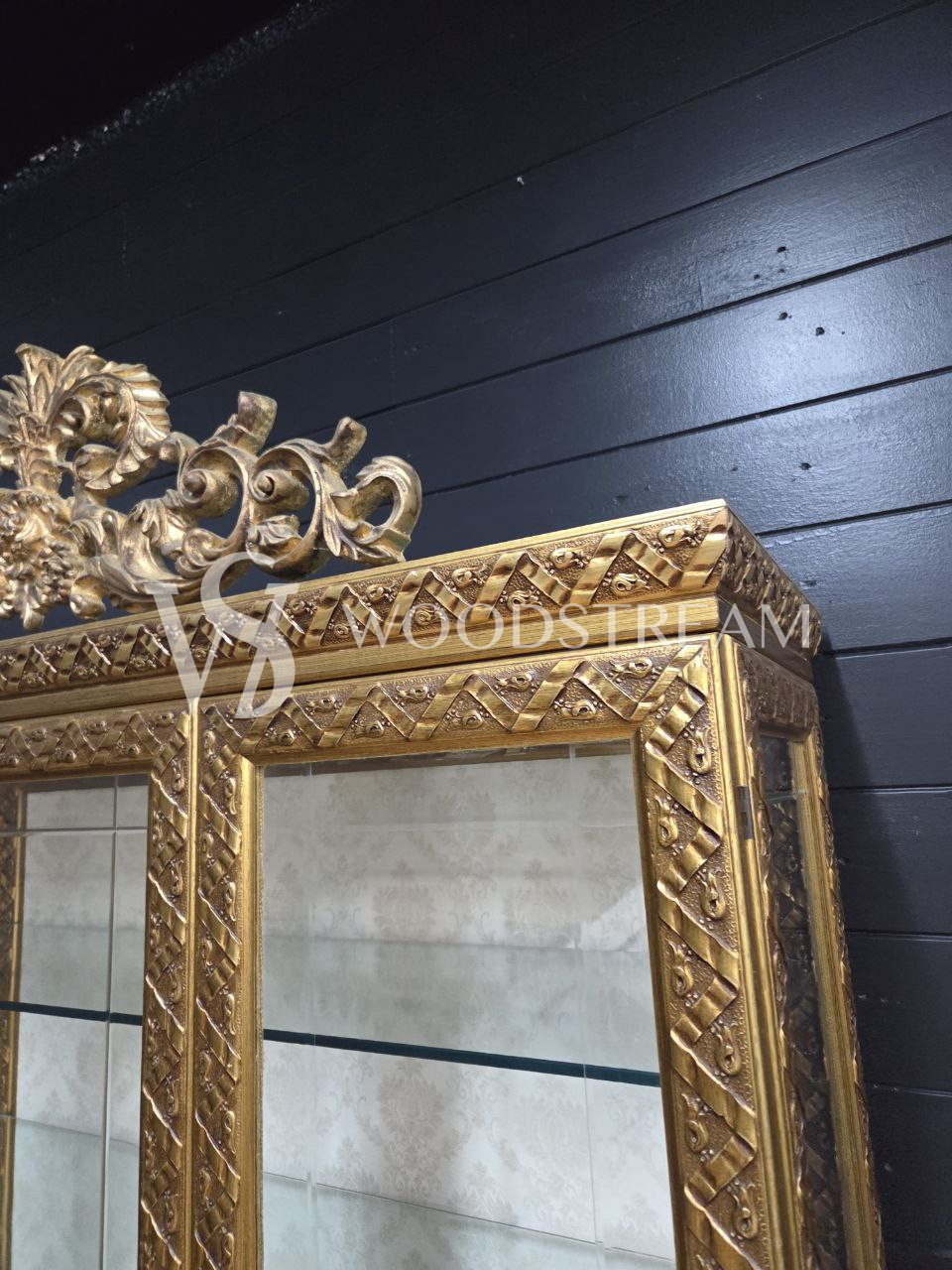 Витрина/Шкаф книжный винтажный