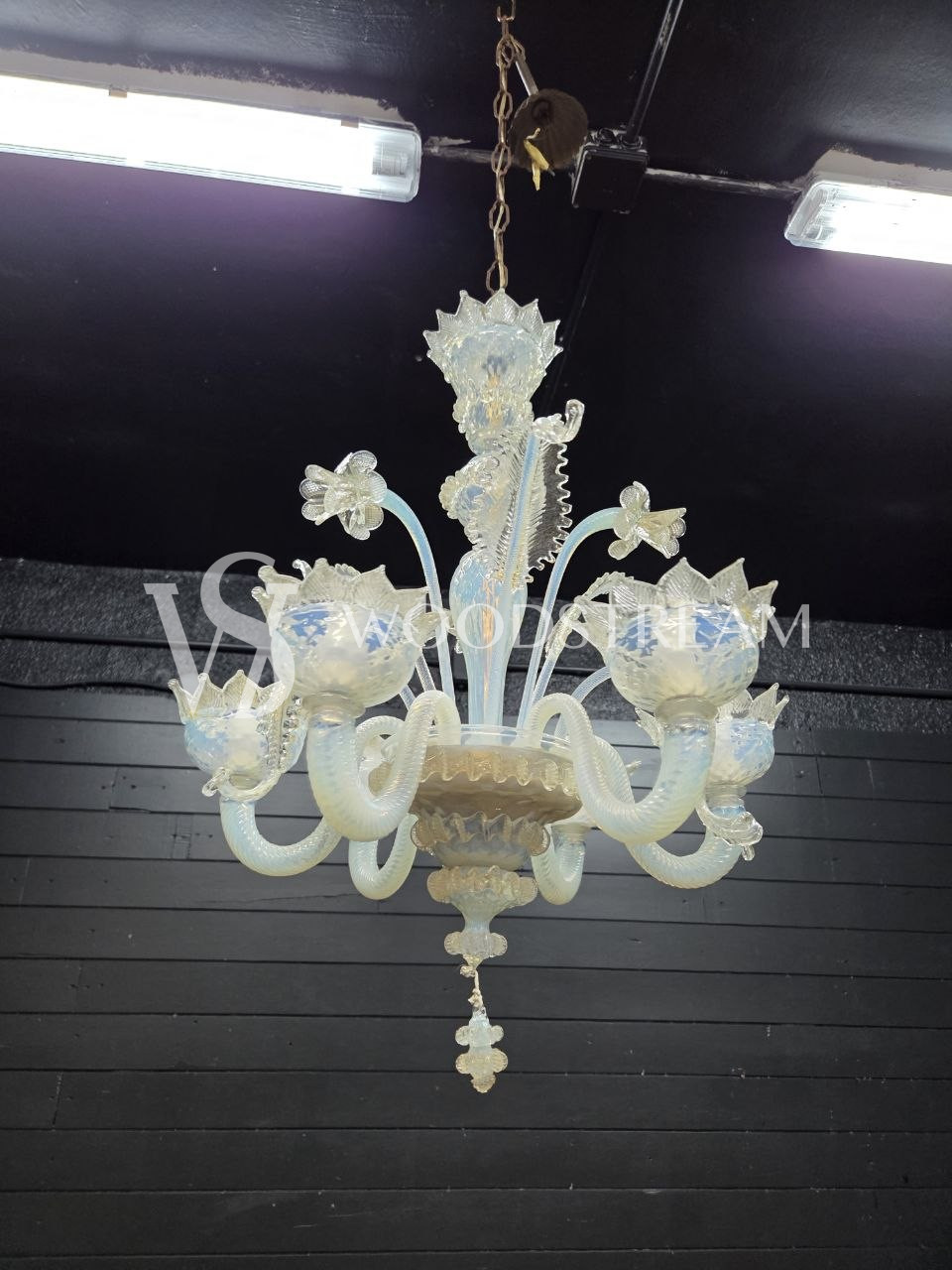 Люстра винтажная