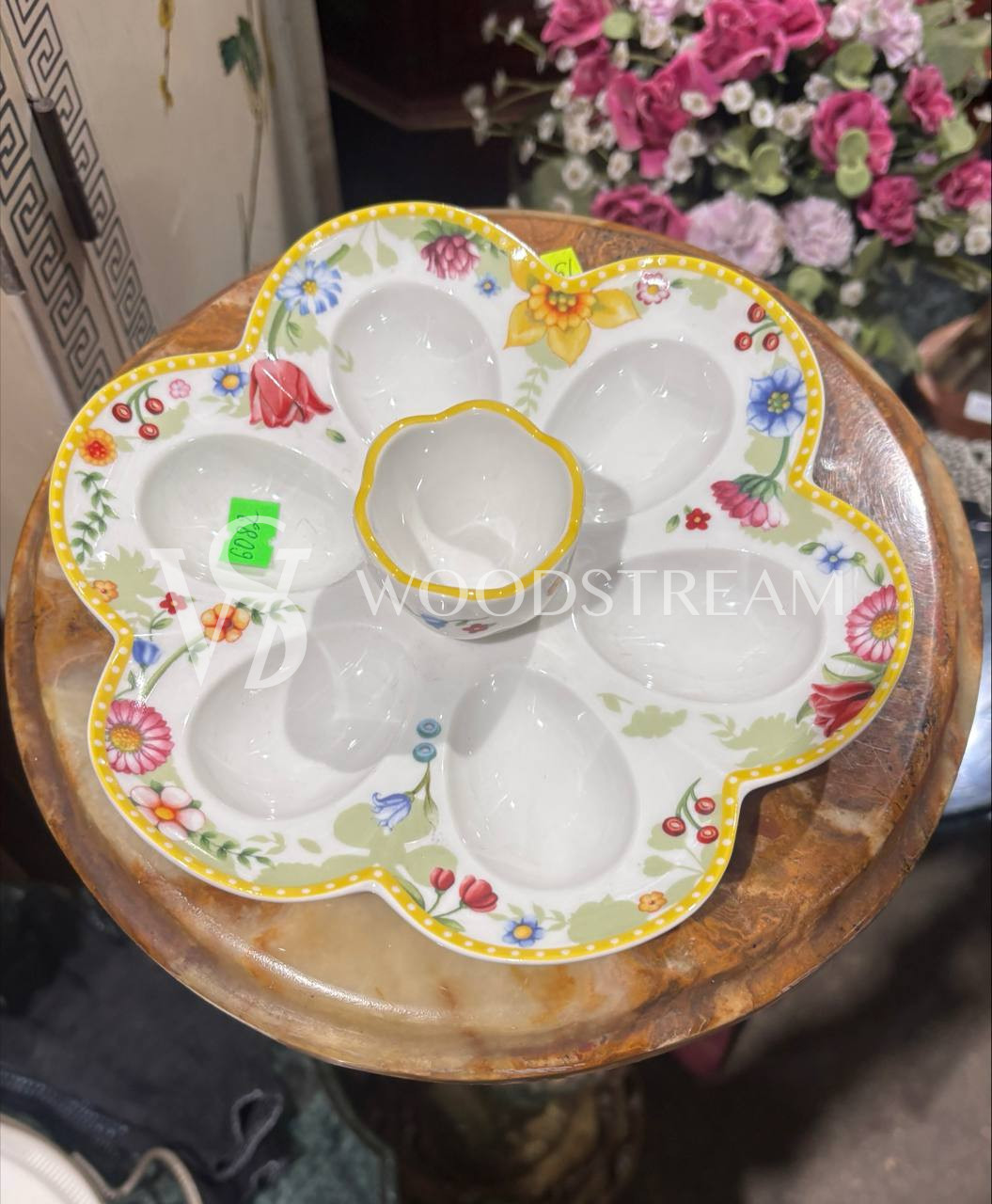 Тарелка/Подставка для яиц сервировочная пасхальная