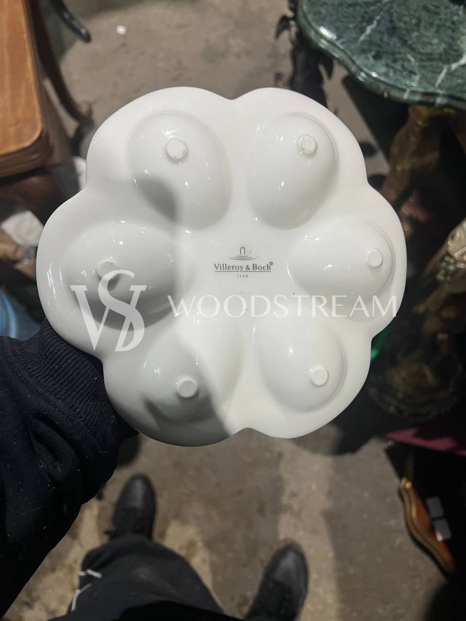 Тарелка/Подставка для яиц сервировочная пасхальная