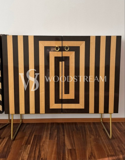Комод/Тумба с геометрическим рисунком 