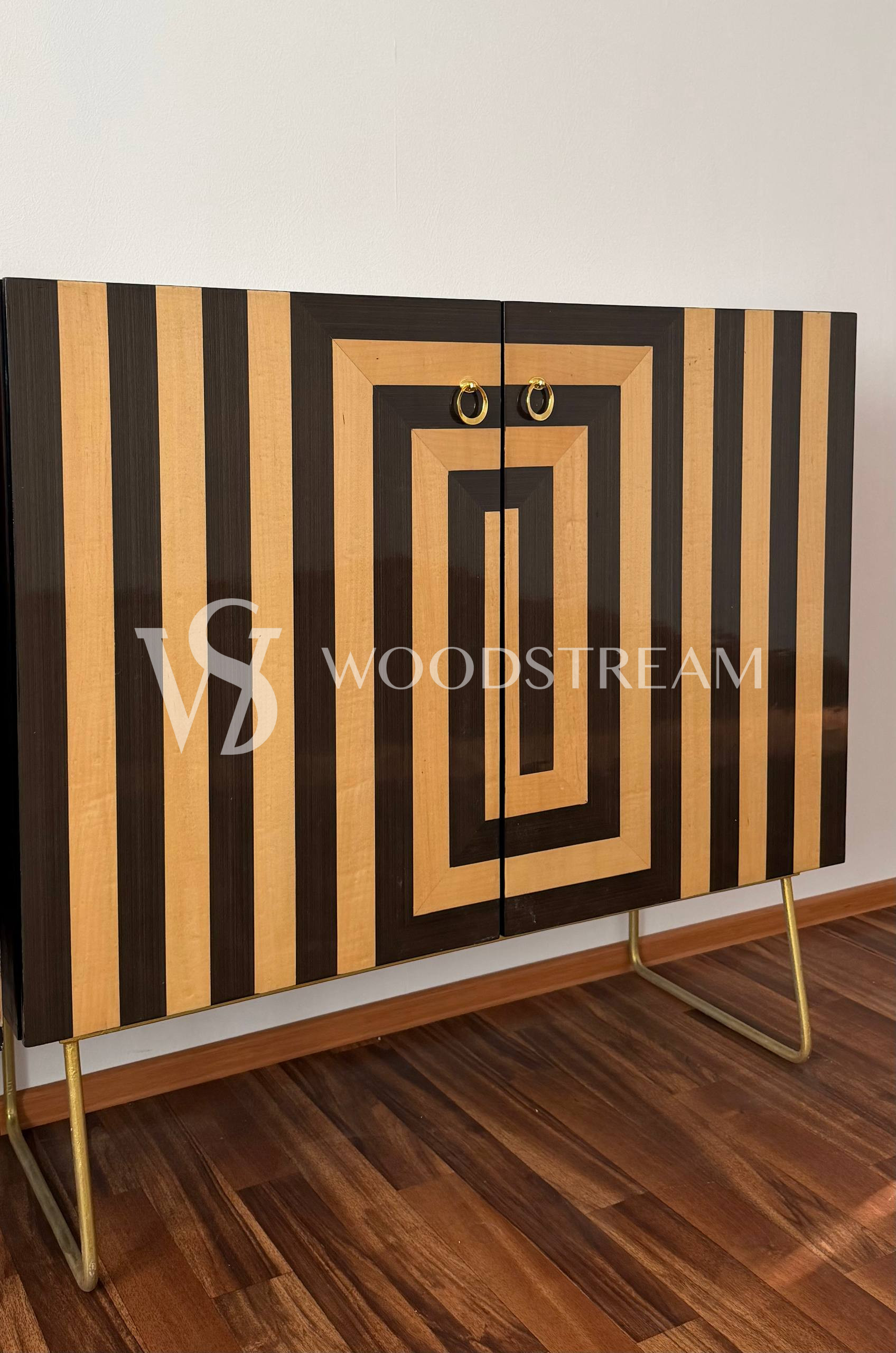 Комод/Тумба с геометрическим рисунком 