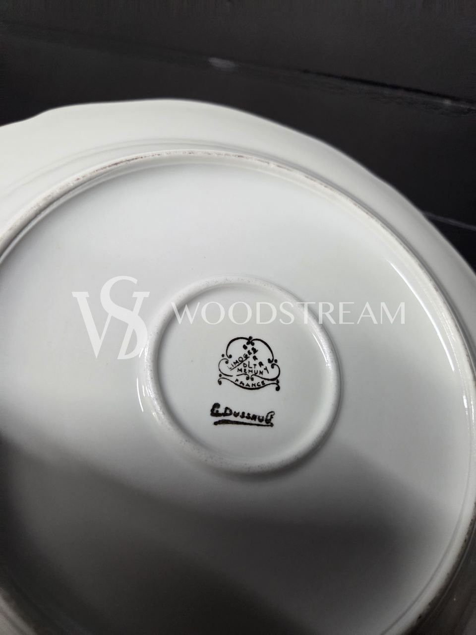 Набор: Тарелка/Блюдо с ложкой/черпак/лопатка 3 штуки Limoges