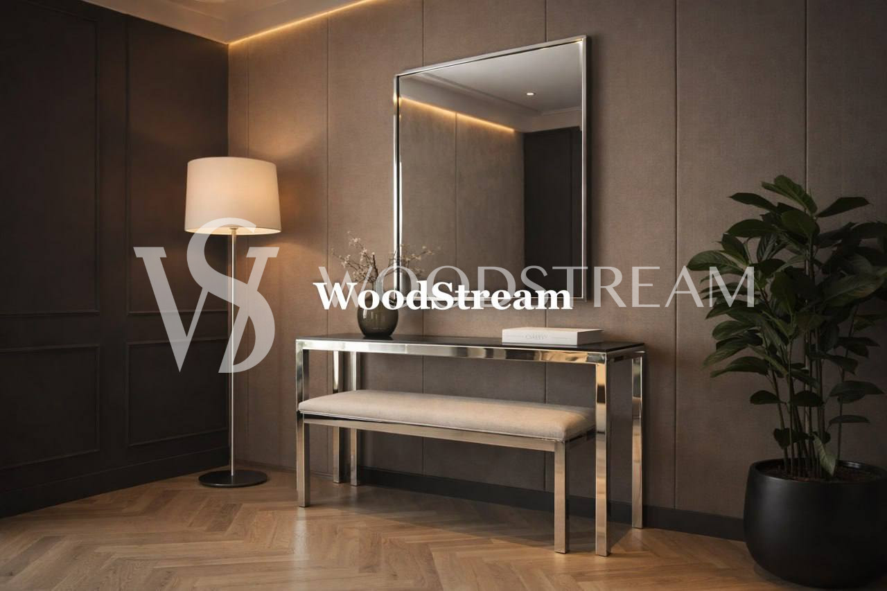 Комплект: Консоль зеркало и скамья