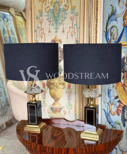 Лампа настольная винтажная 2 штуки