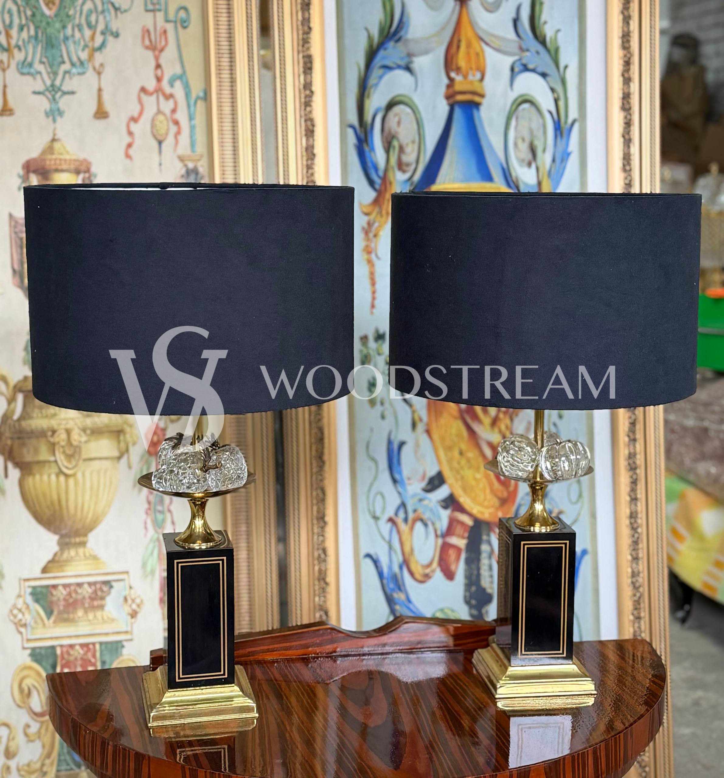 Лампа настольная винтажная 2 штуки